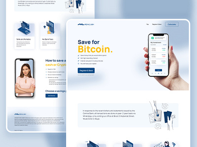 Cryptocurrency Investment Wallet bank card clean credit card crypto crypto wallet cryptocurrency currency design exchange finance header homepage landing page money simple stock ux web design website