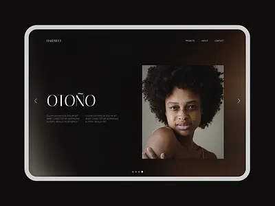 Zyro website builder slideshow feature branding business classy design elegant graphicdesign hero landing page landingpage minimal minimalistic one page one pager product slideshow ui ux website website builder website design