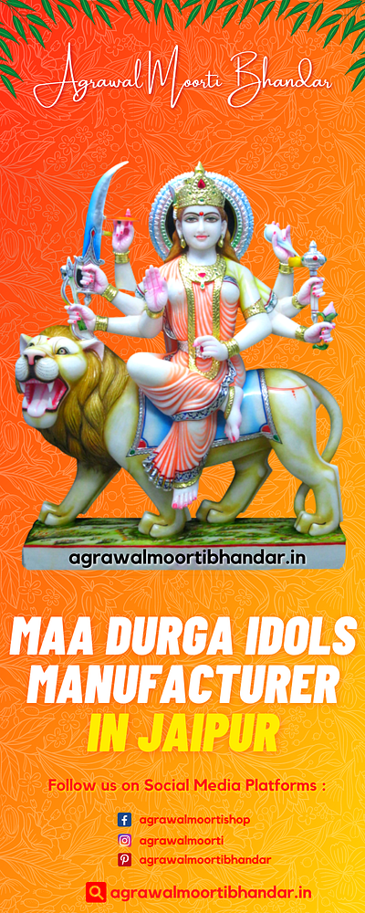 Maa Durga idols manufacturer in Jaipur agrawal marble moorti agrawal moorti bhandar branding handicrafts maa durga marble moorti marble marble durga maa statue marble moorti marble murti marble statues