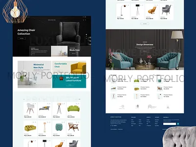 Furniture E-commerce e commerce e commerce design furniture design furniture e commerce graphic design informative website ui ux design web design