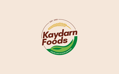 kaydarn foods logo logo branding