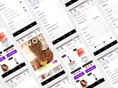 PLP Redesign - mobile designsystem ecommerce responsive ui ui design ux ux design web webdesign