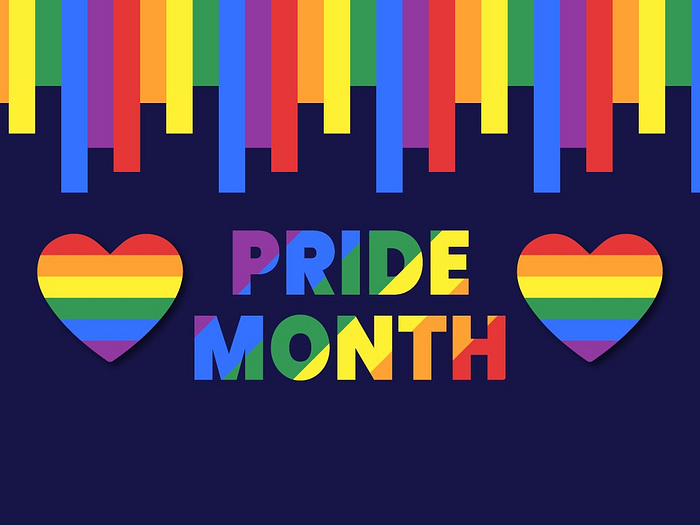 Pride month LGBTQ Pride Flag Color by graphicstockbd on Dribbble