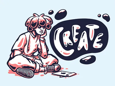 Create! afro create design fashion illustration joburg johannesburg portrait sketch south africa southafrica