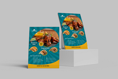 Restaurant Food Flyer brochure chef cook design dinner dish dishes dl flyer flyer flyer design flyer template food food and drinks graphic design menu menu card menu design poster template