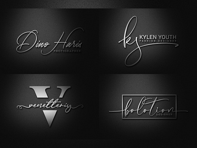 Signature Logo Design logo logo design logo idea logo illustration logo mark logodesign logotype signature signature font signature logo signature logo design