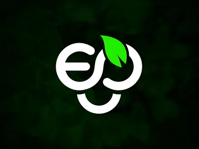 EG Natural Logo Design brand design brand identity branding design branding designer green leaf logo logodesign logotype modern natural logo nature logo tree logo