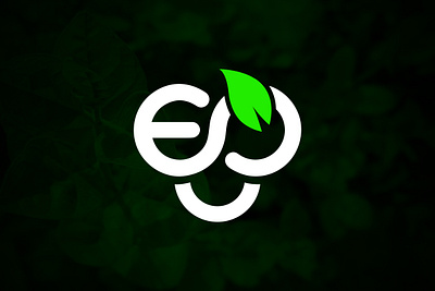 EG Natural Logo Design brand design brand identity branding design branding designer green leaf logo logodesign logotype modern natural logo nature logo tree logo