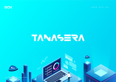 TANASERA | BrandBook art branding design flat graphic design illustration illustrator logo media media logo media player ui vector