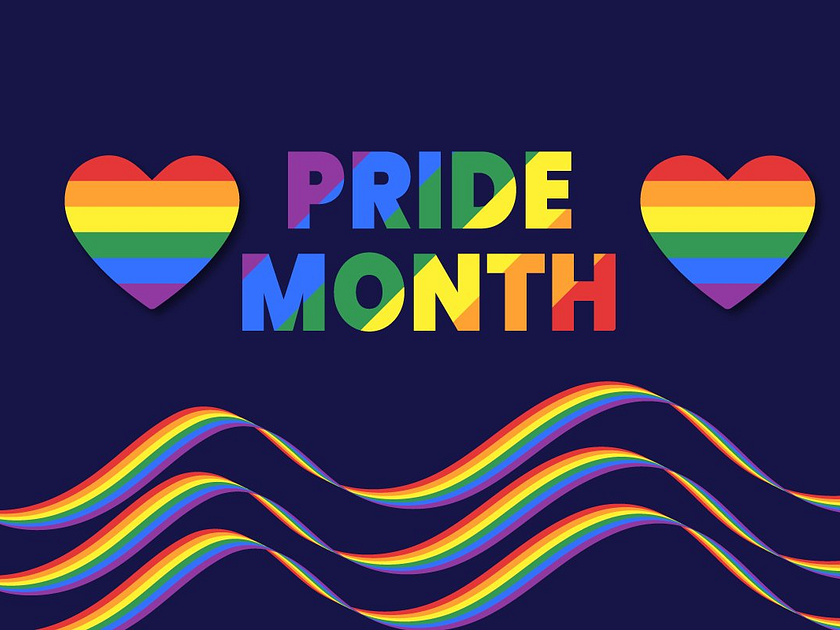 Pride month LGBTQ Pride Flag Color by graphicstockbd on Dribbble