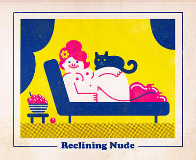 Reclining nude