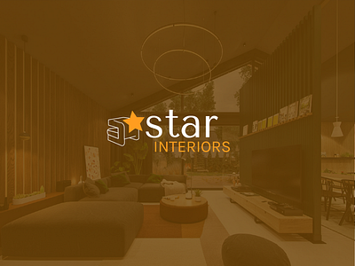 Logo for Star Interiors brand brand design brand identity branding branding agency branding concept branding design brandingandidentity brandingconcept logodesign logodesigner logodesignersclub minimalistic logo