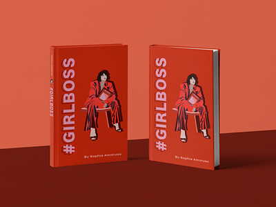 Book Cover Redesign of Girlboss bookcover brand design brand identity branding branding and identity branding design brandingconcept brandingdesigner brandingidentity colorscheme minimal vector