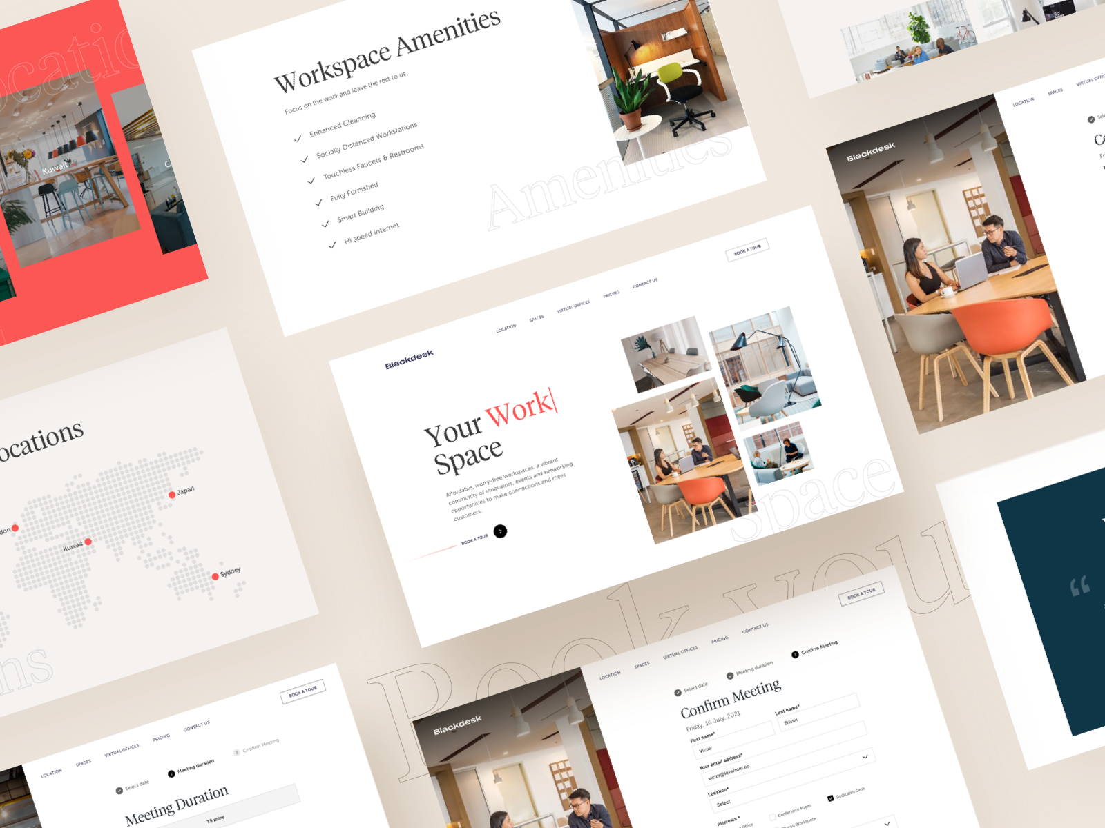 Example of Full Branding & Website Design