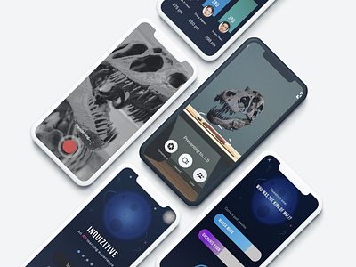 Inquizitive AR app augmented reality design education app figma mobile mobile app mobile app design mobile design mobile ui ux uxdesign