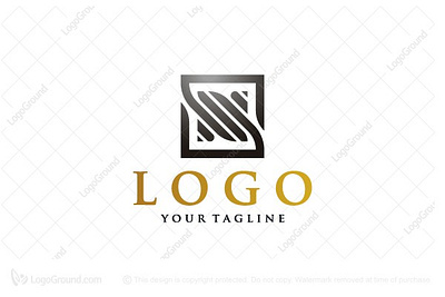 Letter into The N Exclusive Logo app branding design illustration logo monogram logo