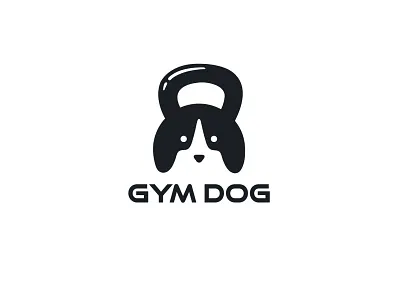 Gym Dog animals art brandidentity branding combination logo creative designer dog illustration dog logo fitness logo healthy ideas illustration logo logo design concept logo designs logodesigner logos vector