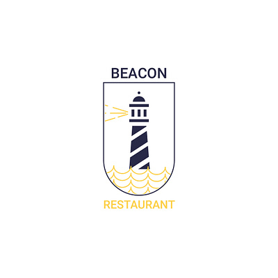 Beacon Logo - Day 31 beacon dailylogo dailylogochallenge design flat fog graphic design icon illustration illustrator lighthouse lighthouse logo logo minimal