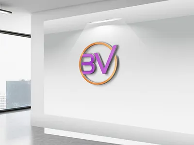 BV logo design logo