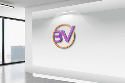 BV logo design logo