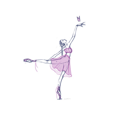 ballerina ballerina crown illustration sketch sketchbook suppreme