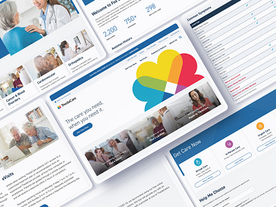 ThedaCare Healthcare Website & Style Guide branding design enterprise enterprise ux rareview ui ux website wordpress wordpress development