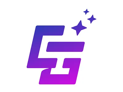 Cosmic Gaming logo branding color discord gamer gaming gradient icon lockup logo magic minimal monogram star streamer twitch vector video games