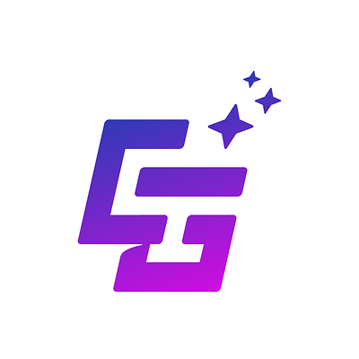 Cosmic Gaming logo branding color discord gamer gaming gradient icon lockup logo magic minimal monogram star streamer twitch vector video games