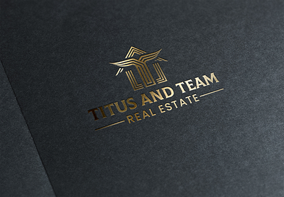 Real Estate T Logo art branding design icon illustration illustrator logo logos minimal real estate logo realestate vector