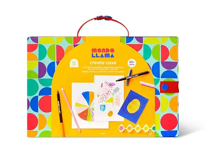 Mondo Llama art color design mondo llama packaging target