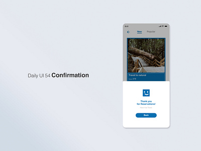 Daily UI 54/100 - Confirmation app confirmation dailyui dailyuichallenge design mobile ui ux web website