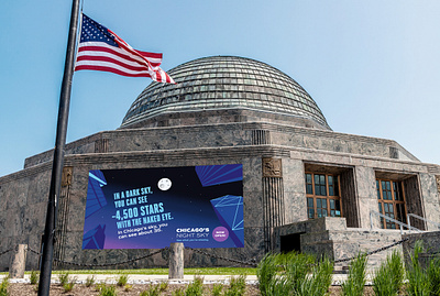 Adler Planetarium Exhibition: Chicago's Night Sky branding chicago collateral design design digital design digital illustration editorial education exhibit design exhibition exhibition design illustration marketing marketing campaign marketing collateral marketing collateral design print collateral print design typography vector