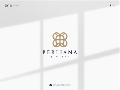 BERLIANA awesome logo brand design brand identity branding branding design design illustration lettering lettermark logo logo design logodesign logomaker logos logotype luxury design luxury logo modern logo ui ux