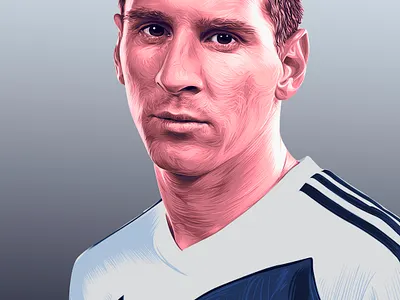 Messi - Digital Drawing (vector art) a.taymour abdelrahman taymour art artwork drawing drawings illustration taymour vector art vector illustration