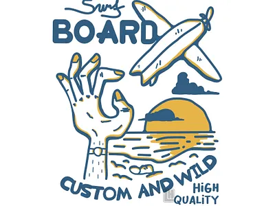 surfboardCUSTOM badge beach summer sunrise sunset surfboads surfboard