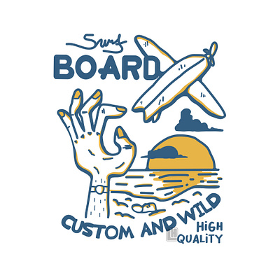 surfboardCUSTOM badge beach summer sunrise sunset surfboads surfboard