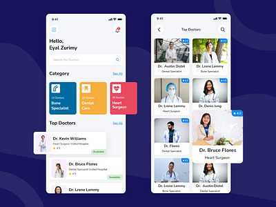 Online Doctor Consultation App app design design doctor app health app healthcare medical app medical care mobile app mobile app design mobile app development mobile application mobile application design multiqos patient app ui ui ux user experience