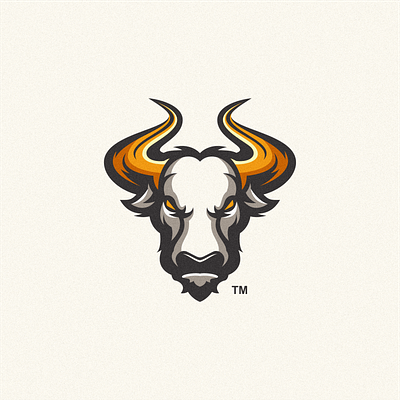 bull art branding buffalo bull design esport icon identity illustration logo mark tshirt