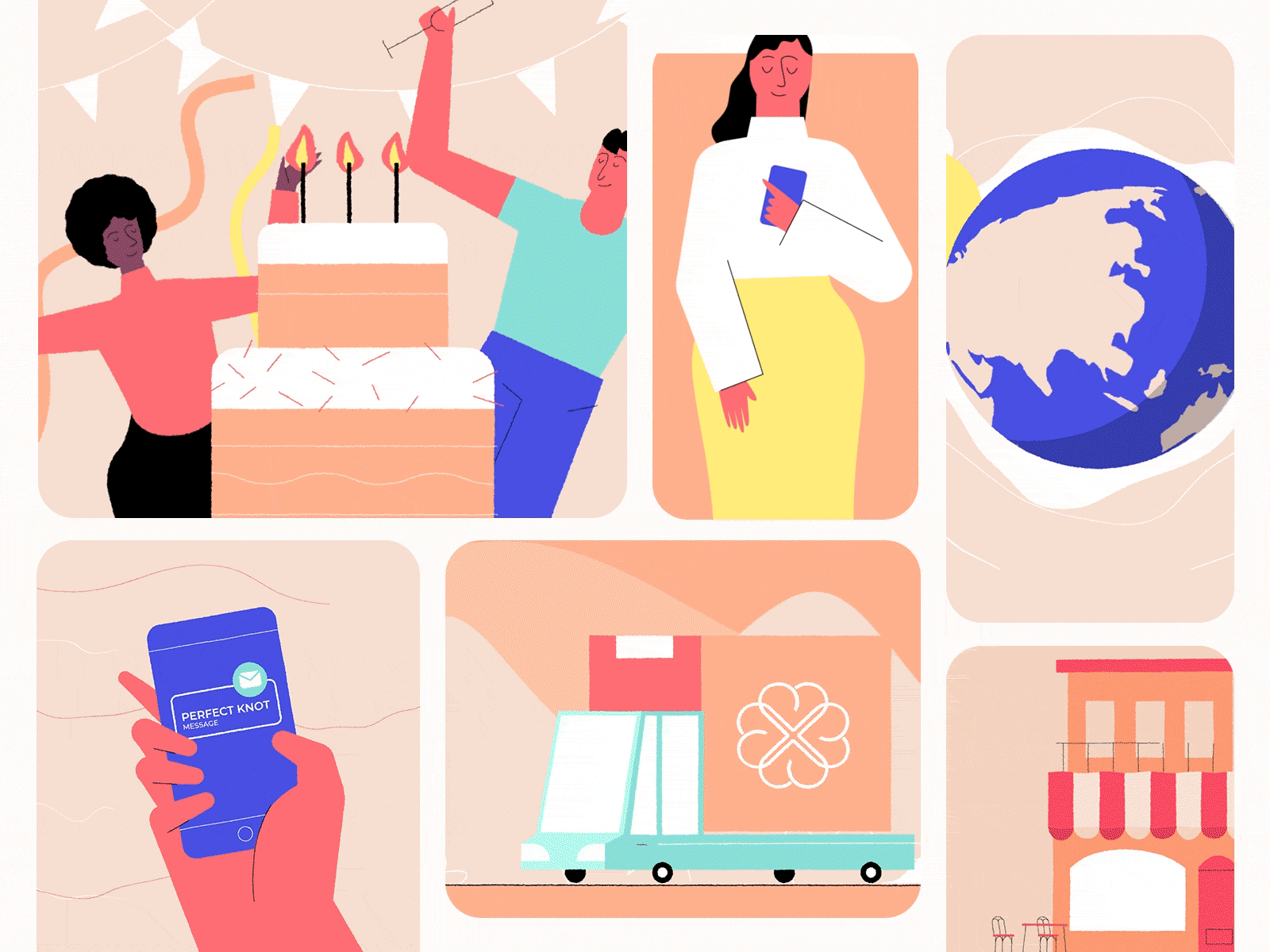 Example of PERFECT KNOT - explainer animation