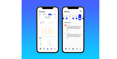 app ux design journey stats entries adobe xd app app apps application entries illustration journal journey sketch stats stats ui statstic ux design ux designer