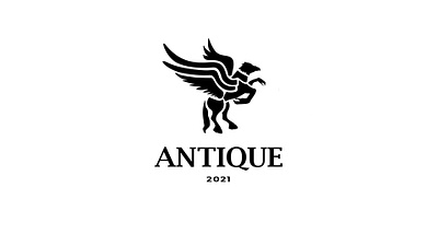 ANTIQUE branding clean design flat graphic design illustration illustrator logo minimal vector