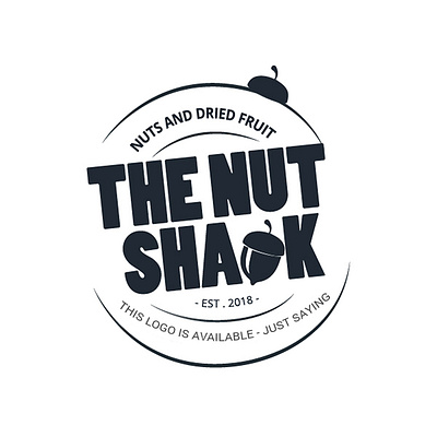 nutshck food logo fruit logo nut shack