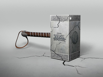 Thor × Xbox Series X Design design marvel marvel studios microsoft photoshop product product design thor xbox