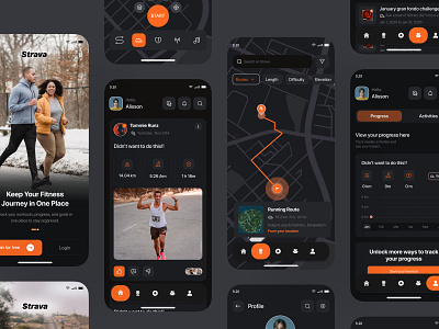 Fitness Tracking App activity tracker clean app design fat tracking app figma app designer fit fitness app health tracking mobile mobile app design smartwatches tracking tracking app training workout workout app workout tracker