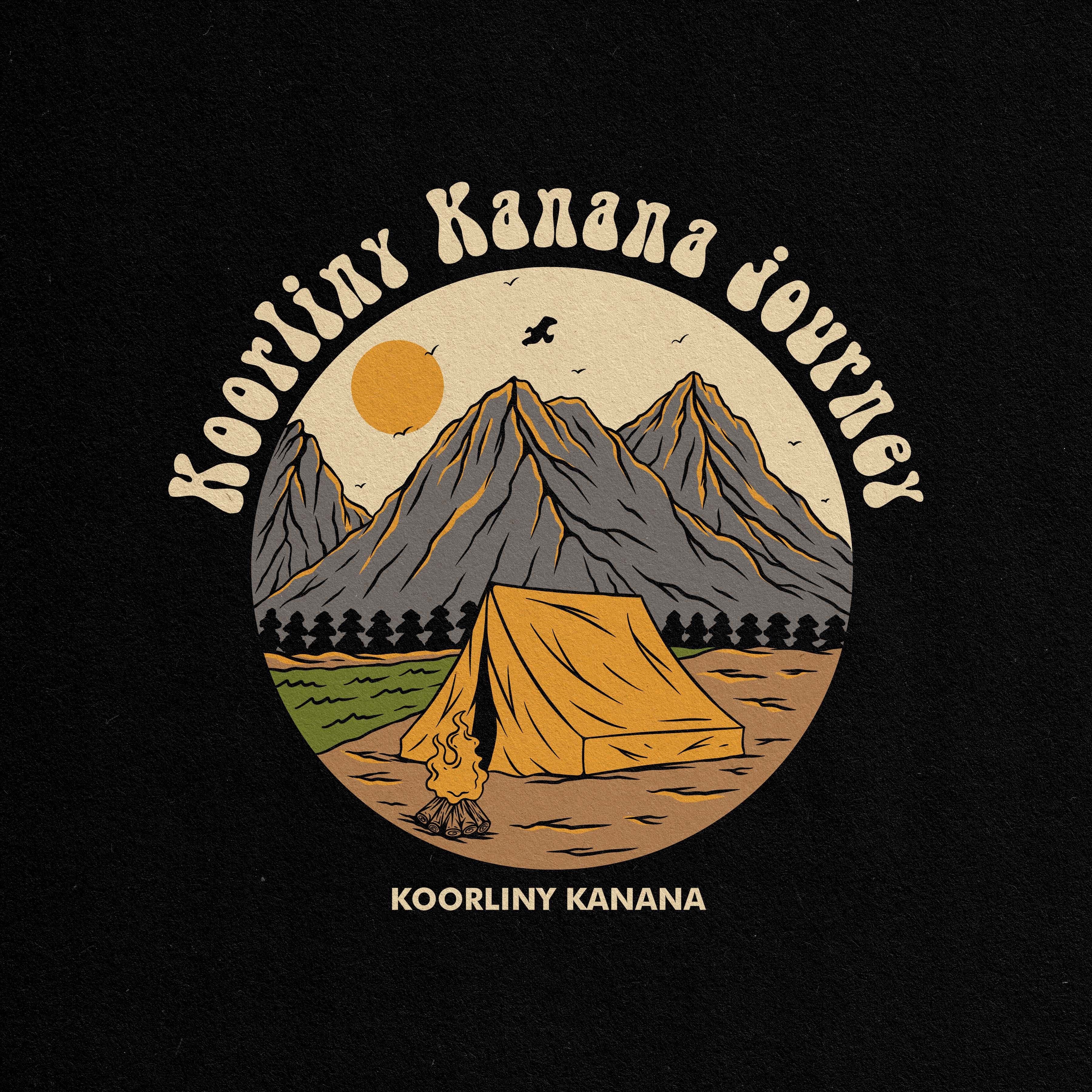 camp tee design art badge badge logo design illustration illustrator logo tropical ui vector