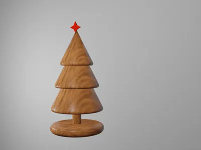 christmas 3d modeling