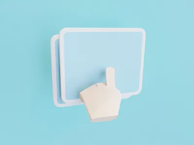 Select screen 3d 3d illustration blender blender3d illustration lowpoly modeling render scene selected