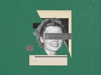 Analog Collage II analog collage illustration paper