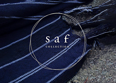 Saf Collection Logo branding logo