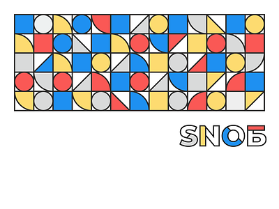 SNOB branding design interior logo text typography